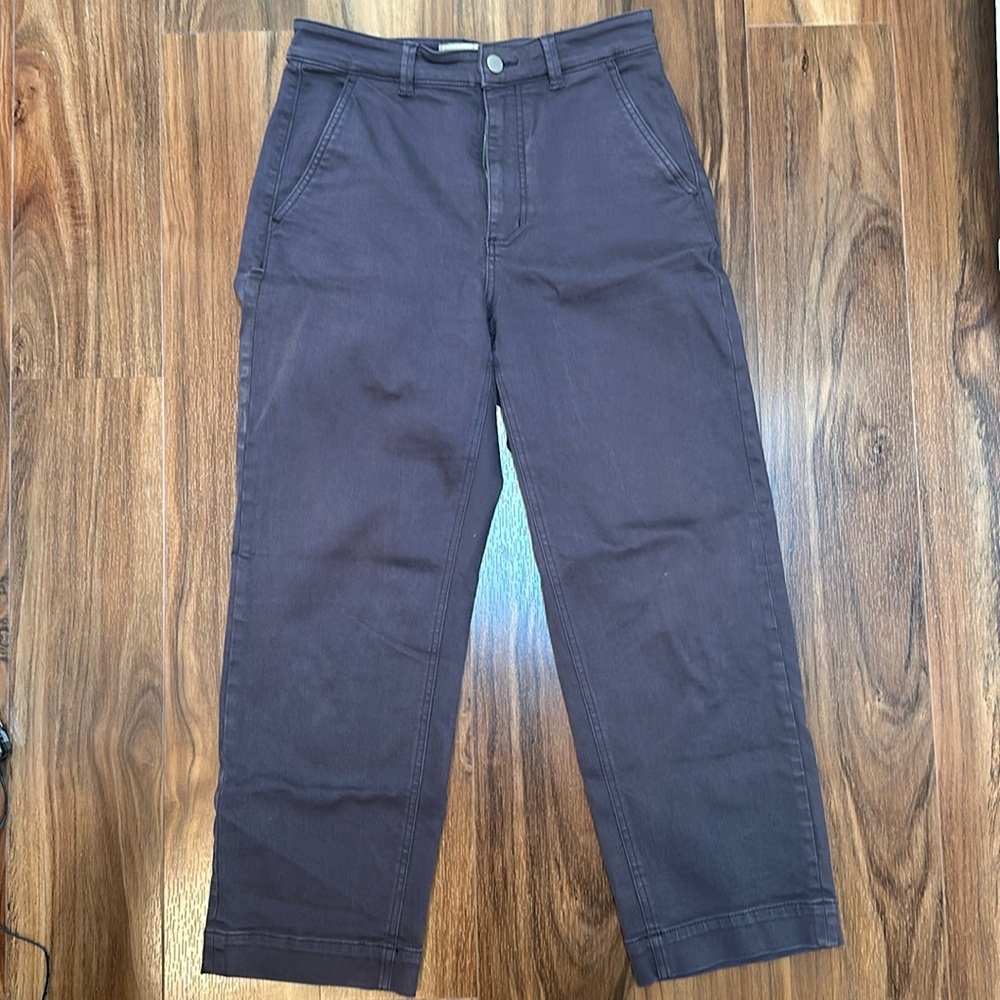 Everlane Straight-Leg Crop pant